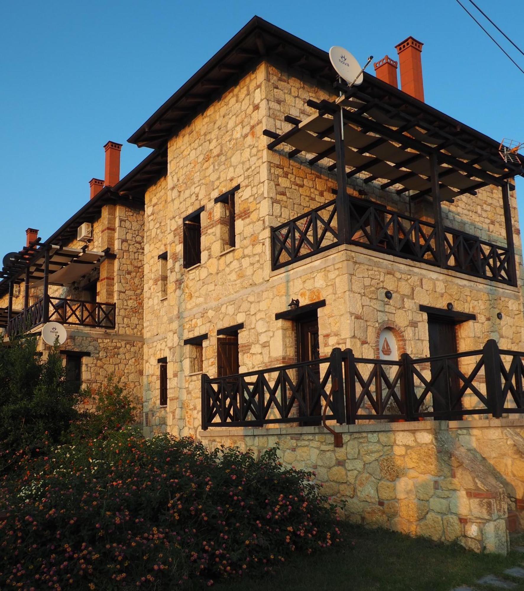 Halkidiki Luxurious Stonehouses Pszakúdia Kültér fotó